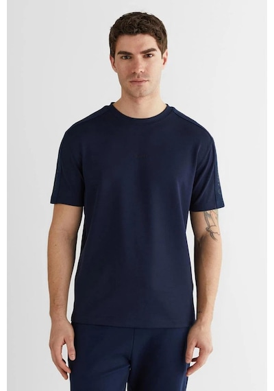 Gant Erkek Lacivert Baskılı Kısa Kollu T-shirt-14685