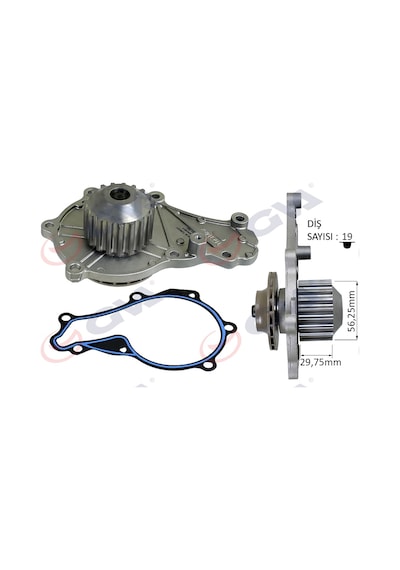 Su Pompası - Devirdaim 5008 2009-2017 1.6hdi 80kw-110hp Dizel Gva 5245115 1201.g1-3m5q8591ca-1684447980