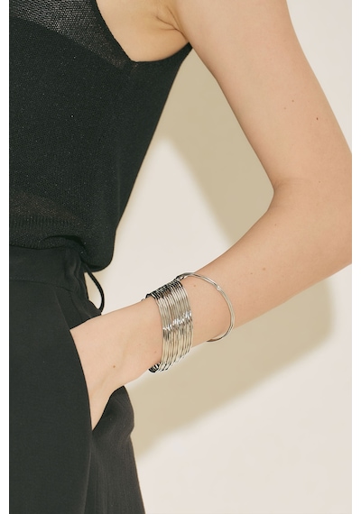 Tamy Bilezik Gümüş Ss26blk00004-82
