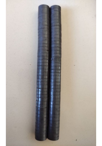 MIKNATIS 1cm çapı kalınlık 3mm 80 adet