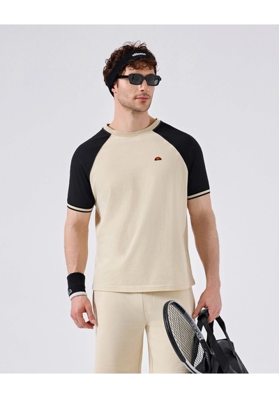 Ellesse 6sm5013-bg Erkek Tişört - Bej/siyah