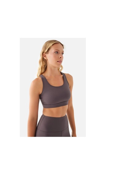 Markahit Superstacy Anna Orta Destekli Spor Bra Ss3801 Mürdüm
