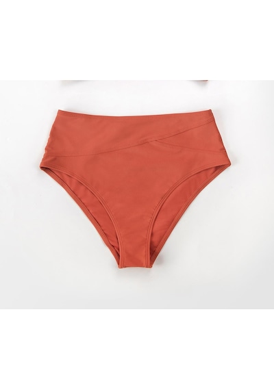 Angelsin Yüksek Bel Bikini Altı Somon