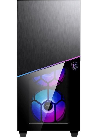 Msi MPG Sekira 100R Temperli Cam Mid Tower Bilgisayar Kasası Siyah