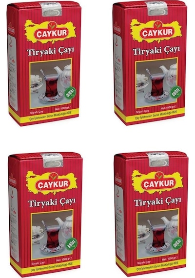 Çaykur Tiryaki Siyah Dökme Çay 4 x 1 KG