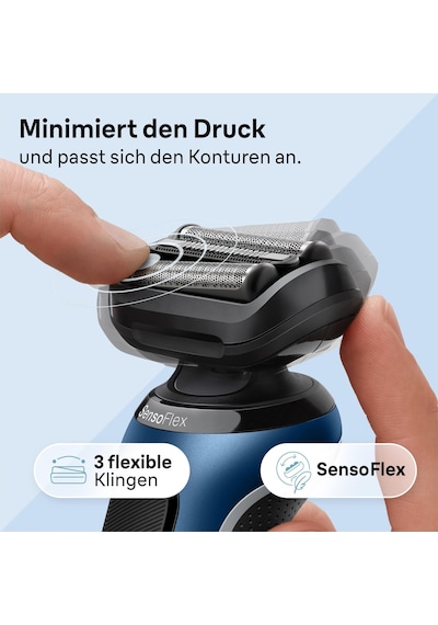 Easyclick Hassas Düzeltici Aparatlı Braun Series 6 Elektrikli Tıraş Makinesi, Temizleme İstasyonlu Sensoflex Erkek Tıraş Makinesi, Islak Ve Kuru, Erkeğe Hediye, Almanya'da Üretilmiştir, 61-b7200cc, Mavi Easyclick Hassas Düzeltici Aparatlı Braun Series 6 Elektrikli Tıraş Makinesi, Temizleme İstasyonlu Sensoflex Erkek Tıraş Makinesi, Islak Ve Kuru, Erkeğe Hediye, Almanya'da Üretilmiştir, 61-b7200cc, Mavi