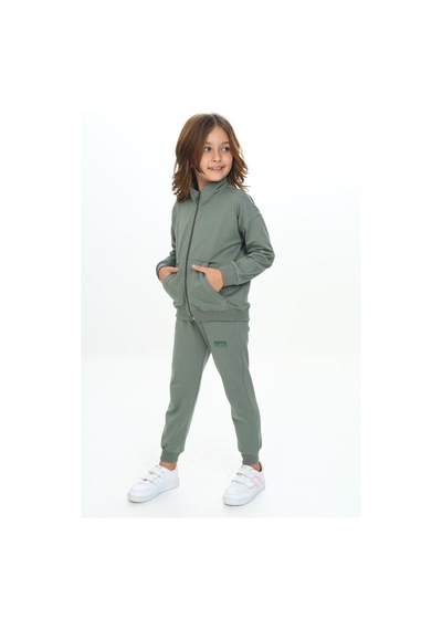 Toontoy Kids Toontoy Kız Çocuk Cool Style Baskılı Eşofman Takım Yeşil
