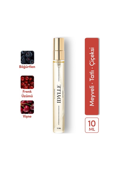 Idylle Edp Kadın Seyahat Boy Parfüm 10ml Meyveli-şekerli-çiçeksi Vişne, Ahududu, Yasemin, Paçuli