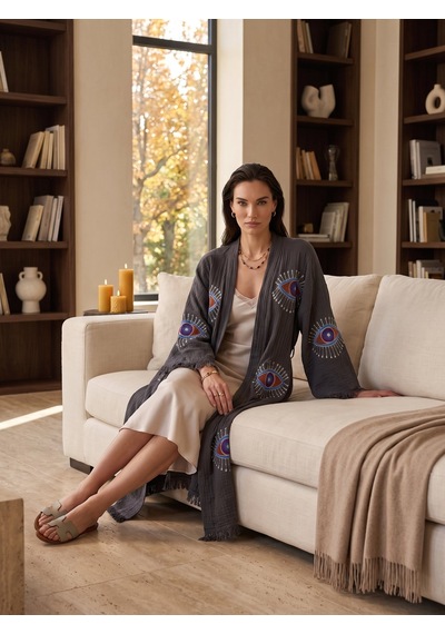 Brandsmiths Anthracite Visionguard Kimono Sarı