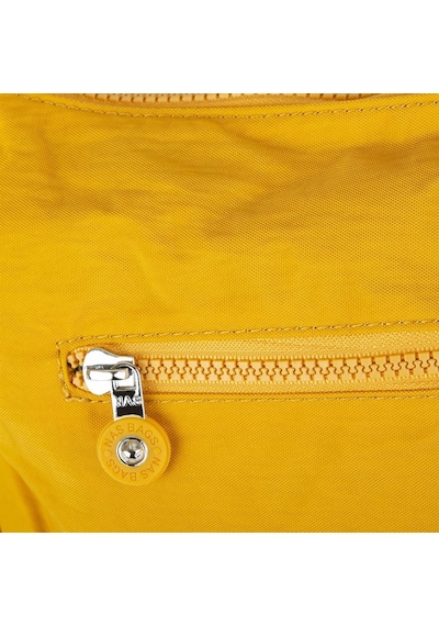 Nas Bag Unisex Zararlı Kimyasal İçermeyen Su İtici Özelliğe Sahip Omuz Ve Sırt Çantası Dönüştürülebilir Tasarım Hardal