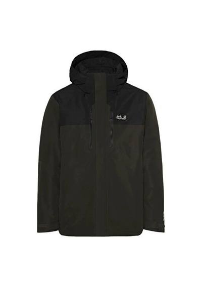 Jack Wolfskin Jasper Pro 3ın1 Jkt M Erkek Outdoor Montu 3'ü 1 Arada A66293-e0205 Yeşil