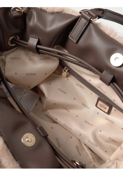 Guess Mavis Kadın El Çantası Hwfg9674070 Kahve