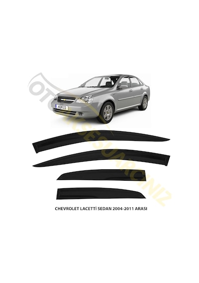 Chevrolet Lacetti Sedan 2004 - 2011 Mugen Cam Ruzgarlığı 4 Lü N11.15614