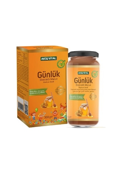 Aksu Vital Günlük Ekstraktlı Havlıcan İlaveli Macun 300 G