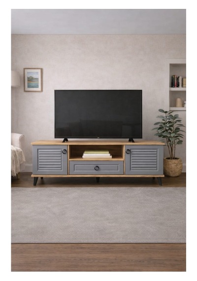 Antrasit Tv Ünitesi Tv Sehpası 140 Cm