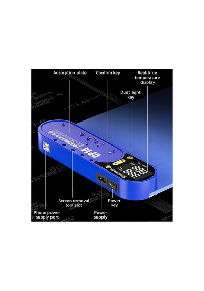 Mechanic Cp14 Plus 14 İnç 150w Isıtmalı Ekran Sökme Pedi