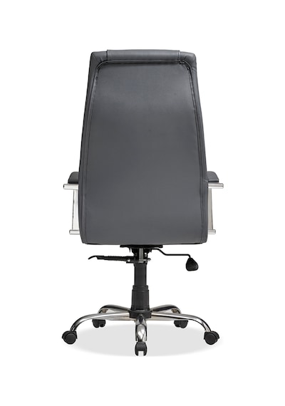 Deri Ofis Koltuğu Bilgisayar - Ofis - Müdür - Büro - Makam Çalışma Koltuğu Krom Ayaklı Antrasit Deri Ofis Koltuğu Bilgisayar - Ofis - Müdür - Büro - Makam Çalışma Koltuğu Krom Ayaklı Antrasit