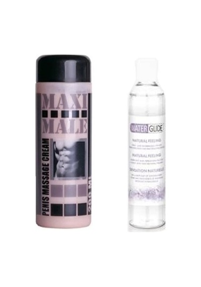 Maxi Male Hintohu Maxi Male Cream 200 Ml Ve Natural Lubricant 400 Ml