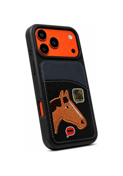 Nettech Apple İphone 17 Pro Max Uyumlu Kartlık Nano Arka Koruma Kılıf - Mavi