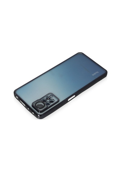 Note 11 Pro Kılıf Razer Lensli Silikon - Siyah
