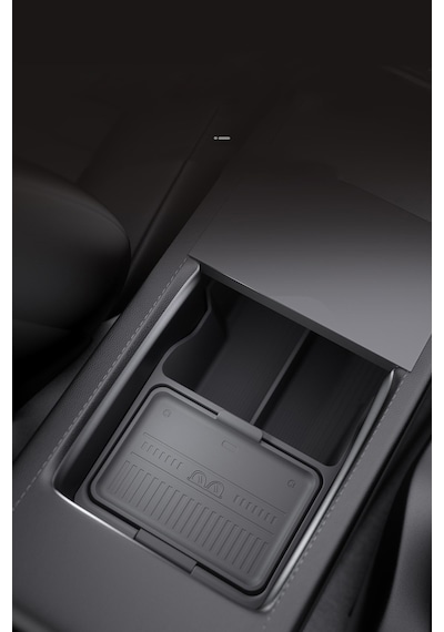 Tesla Model Y Juniper İçin Uyumlu Kol Dayama Alt Saklama Kutusu Siyah 27101132