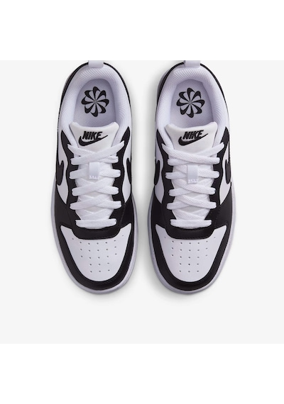 Nike Court Borough Low Recraft Gs Kadın Beyaz Spor Ayakkabı Dv5456-131 Siyah