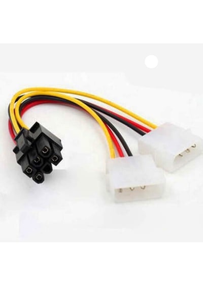 6 Pin 4 Pin Molex Ekran Kartı Kablosu - 6 Pin Power Güç Kablosu