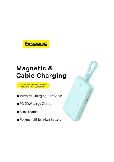 10kmah Mini Power Bank-mavi