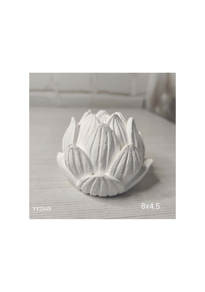 Yy2549 Lotus Çiçek Mum Silikon Kalıp