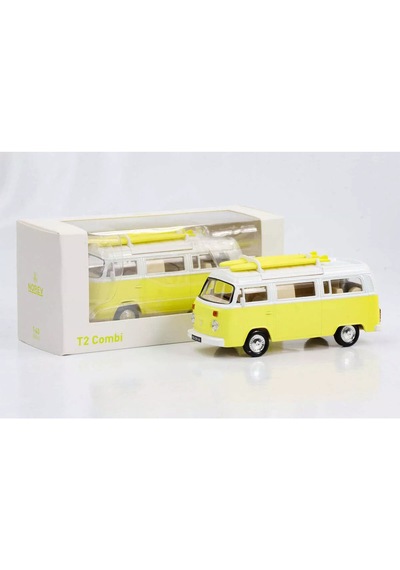 1:43 Norev 1973 Volkswagen Combi T2b Camper Van - Jet Car / Toys Series