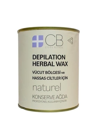 Code Blonde Konserve Ağda 800ml. Natural