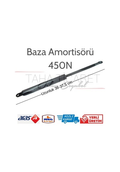 Tahaticaret Baza Amortisörü 450N (1Çift)+Emniyet Mandalı