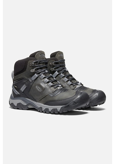 Keen Ridge Flex Mid Wp M-Magnet/Black - Su Geçirmez Erkek Bot - Siyah - 1024911 -