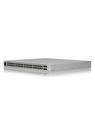 Ubiquiti USW-PRO-48-POE 48 Port Gigabit 48 Port Poe 600W +4 Port 10 GigaBit SFP Metal Kasa Yönetilebilir Switch