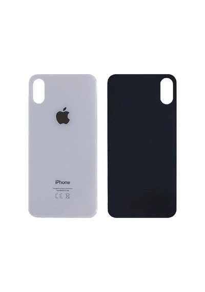İphone Xs Uyumlu Arka Pil Batarya Kapağı Beyaz Çok Renkli