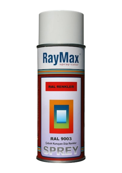 Raymax Sprey Boya Ral 9003 Sinyal Beyazı 400 ML