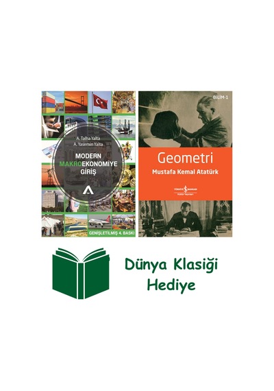 Modern Makroekonomiye Giriş + Geometri + Dünya Klasiği Hediye