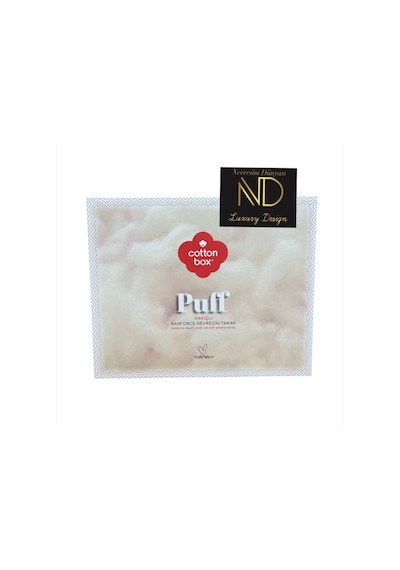 Puff Nakışlı Ranforce Çift Kişilik Nev Takımı Mirely Siyah Kiremit - Mg-66784 Renkli