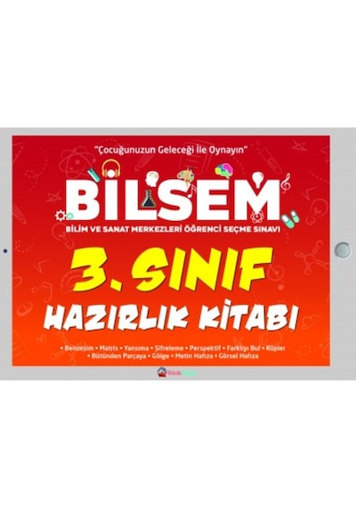 Bilsem 3.Sınıf Hazırlık Kitabı -  Minik Bilgin