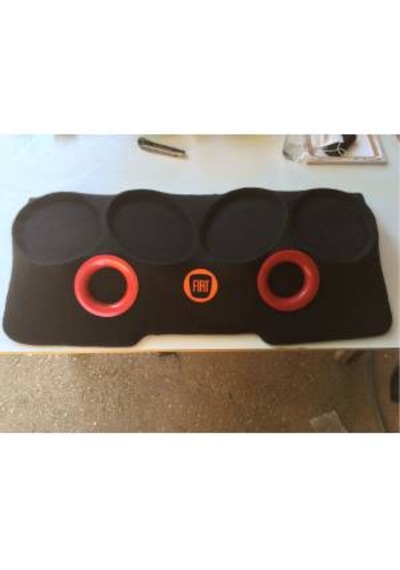 Fiat Fiorino Pandizot 4x20cm 2x10cm Polyesterli Portlu