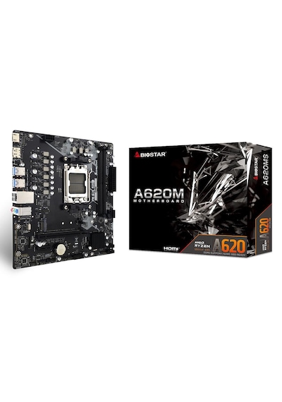 Biostar A620MS AMD 620 6000 MHz DDR5 Am5 Micro Atx Anakart
