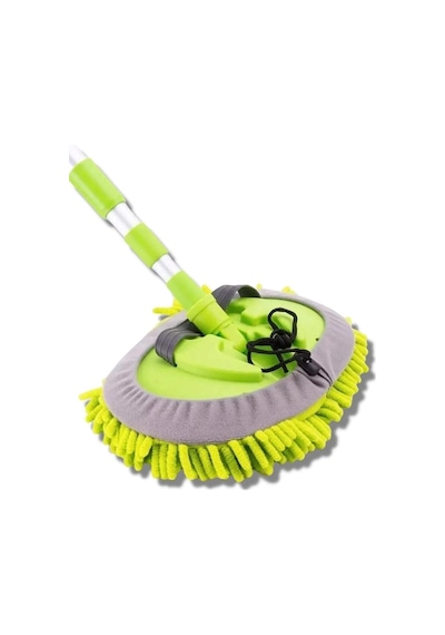Universal Uyumlu Oto Yıkama Seti Mop Mikrofiber Bezli Teleskopik Saplı