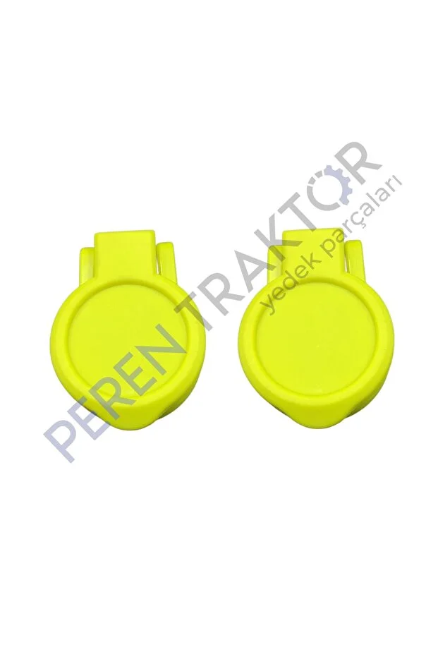 2 Adet Sarı Renk Traktör Hidrolik Jak Yaylı Toz Kapağı New Holland, Ford, Case