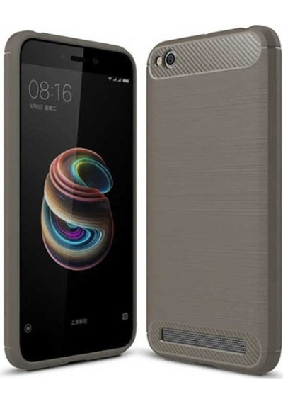 Xiaomi Redmi 5a Kılıf Zore Room Silikon Kapak Gri