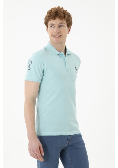 U.s. Polo Assn. Erkek Nil Tişört Basic 50284633-vr083 Yeşil
