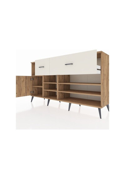 Hyperion Konsol 6 Raflı 2 Çekmeceli Tek Kapaklı 176x44x99 Çam-ça Çam-çam/aytaşı Hyperion Konsol 6 Raflı 2 Çekmeceli Tek Kapaklı 176x44x99 Çam-ça Çam-çam/aytaşı
