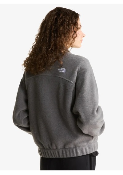 The North Face Nf0a8j6k-0v2 W Fleece Collared Jacket Kadın Ceket Gri