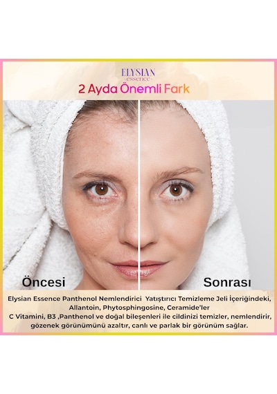 Elysian Essence Nemlendirici Yatıştırıcı Yüz Temizleme Jeli 3'lü