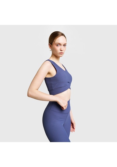 Lescon Kadın Antrenman Bra 26b-2068 İndigo