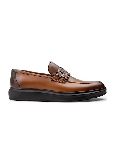 Deery Hakiki Deri Taba Rengi Comfort Erkek Loafer - 01925mtbap01 Taba